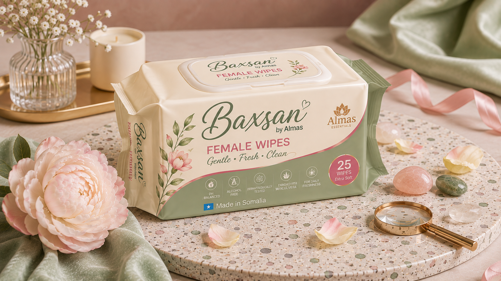Female Tailored Wipes