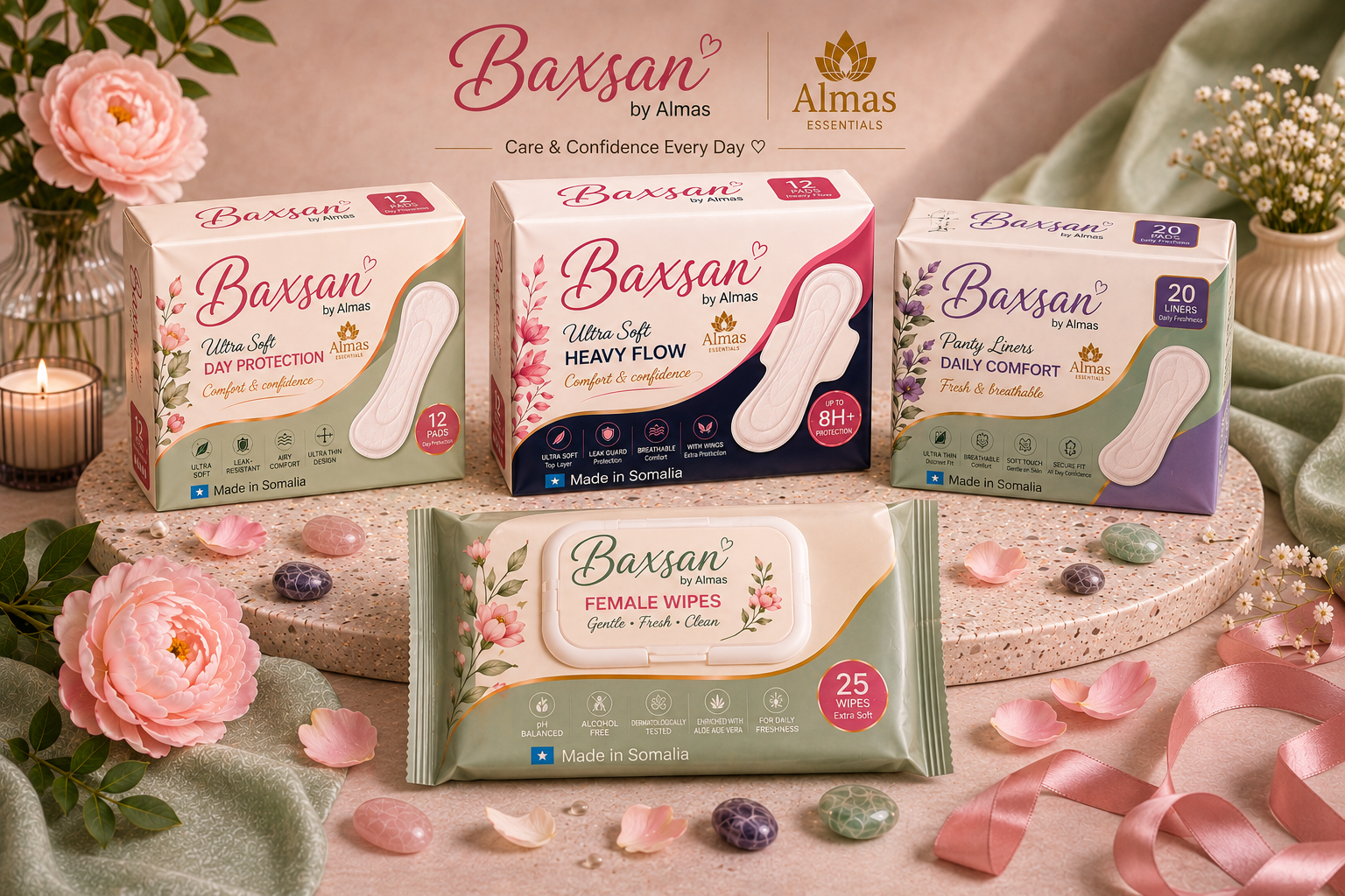 Baxsan Ultra Soft Day Protection sanitary pads